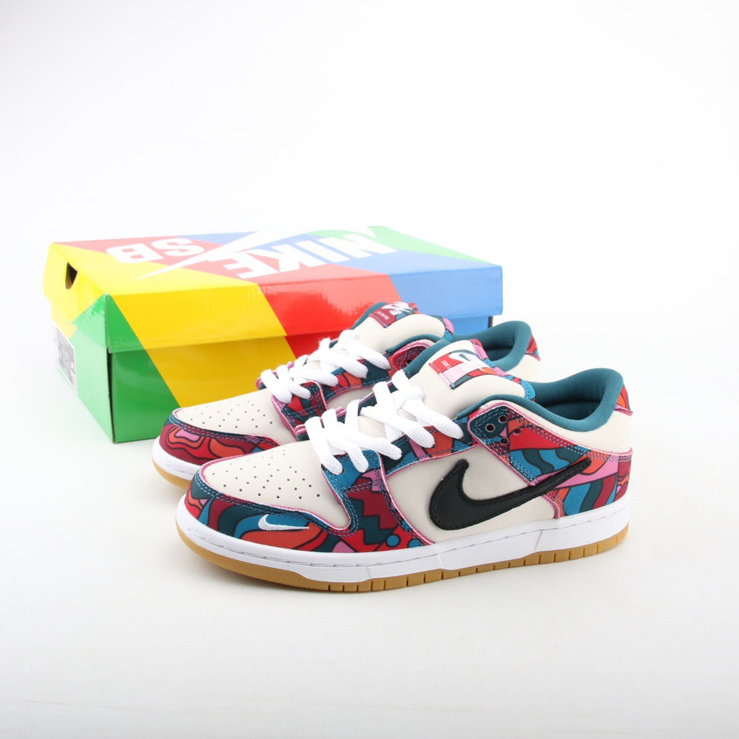 Nike Dunk Low SB x Parra Pro Arte abstracto